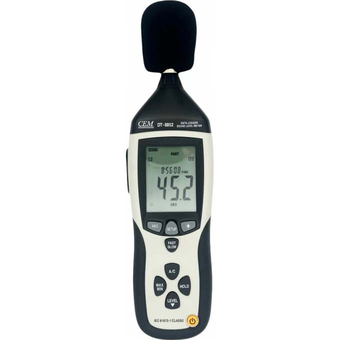 Цифровой шумомер CEM-INSTRUMENTS DT-8852 с функцией регистратора дБ 32C000138