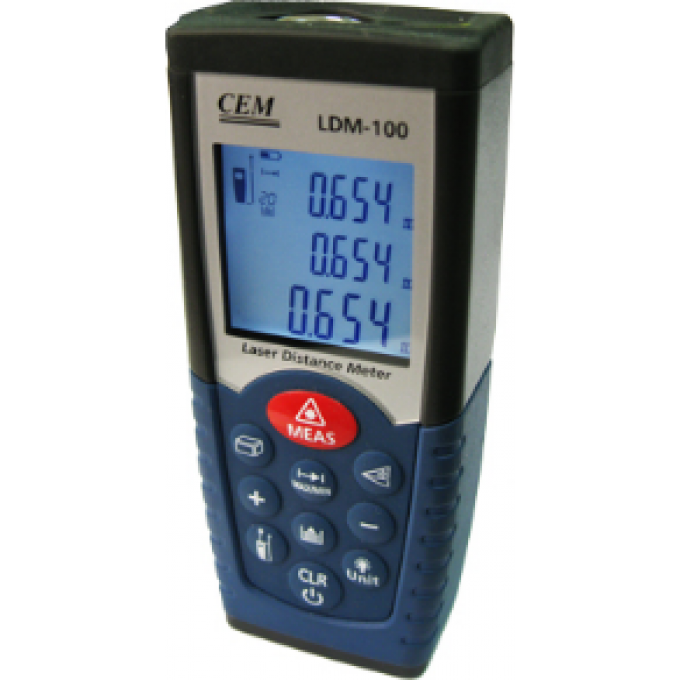 Лазерный дальномер CEM-INSTRUMENTS LDM-100 0. м ±1.5 мм 32O000002