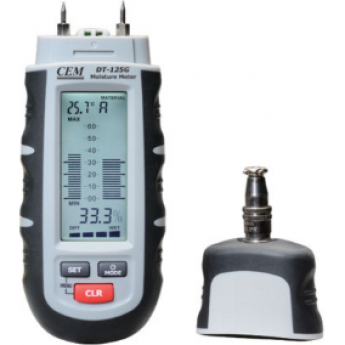 Измеритель влажности древесины и стройматериалов CEM-INSTRUMENTS DT-125H