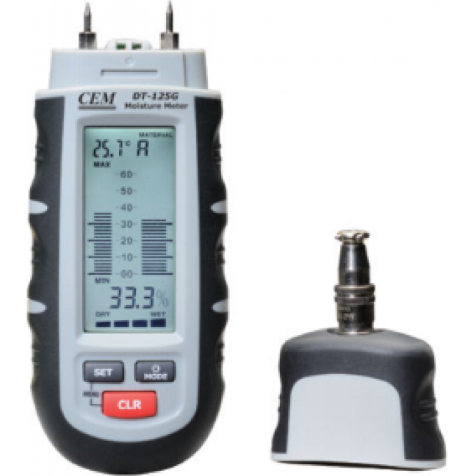 Измеритель влажности древесины и стройматериалов CEM-INSTRUMENTS DT-125H