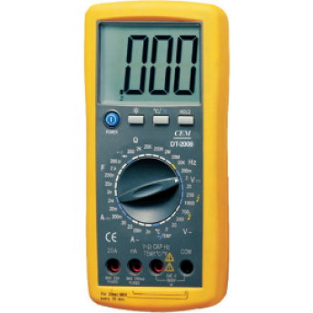 Мультиметр цифровой CEM-INSTRUMENTS DT-2008 Мультиметр цифровой CEM-INSTRUMENTS DT-2008