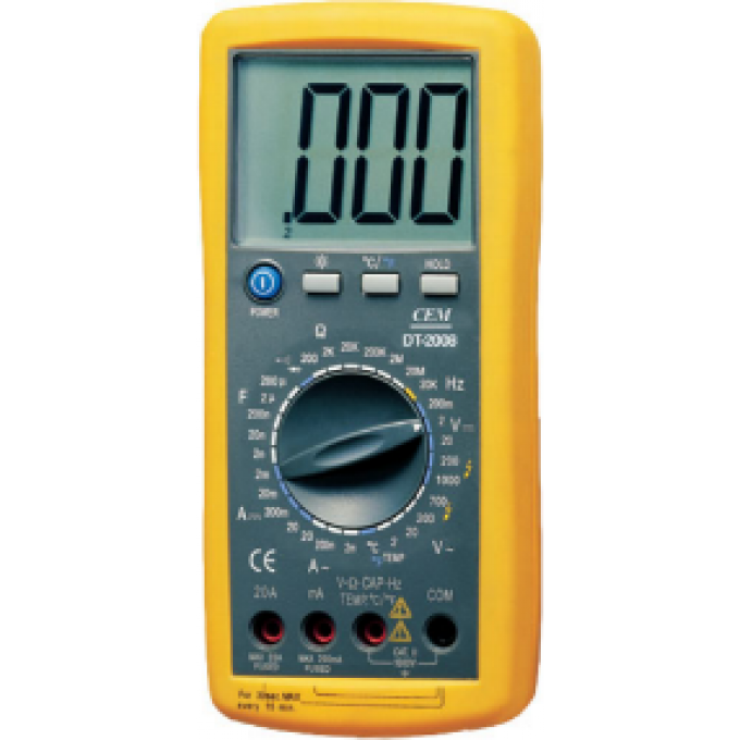 Мультиметр цифровой CEM-INSTRUMENTS DT-2008