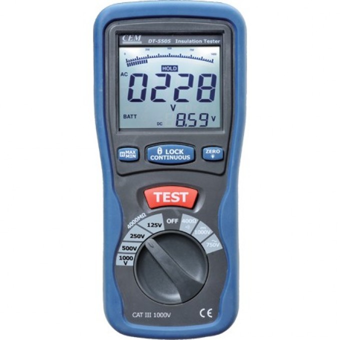 Цифровой мегаомметр CEM-INSTRUMENTS DT-5505