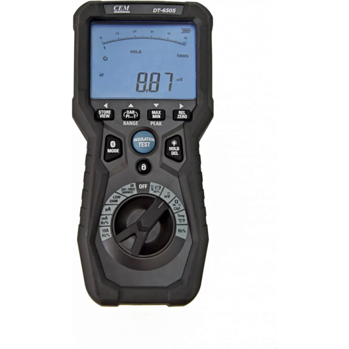 Мультиметр цифровой CEM-INSTRUMENTS True RMS с Bluetooth DT-6505