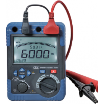 Цифровой мегаомметр CEM-INSTRUMENTS DT-6605 с тестовым напряжением до 5000 В Цифровой мегаомметр CEM-INSTRUMENTS DT-6605 с тестовым напряжением до 5000 В