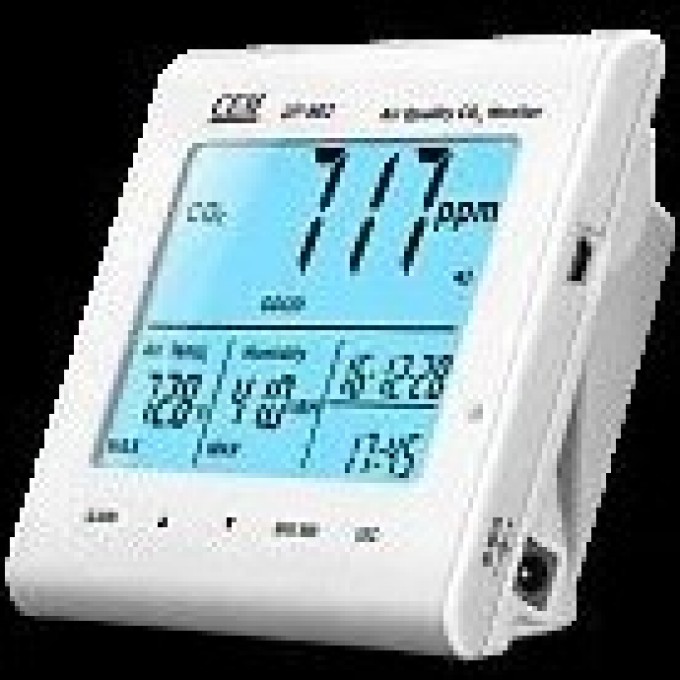 Анализатор CO2, температуры и влажности с часами CEM-INSTRUMENTS DT-802