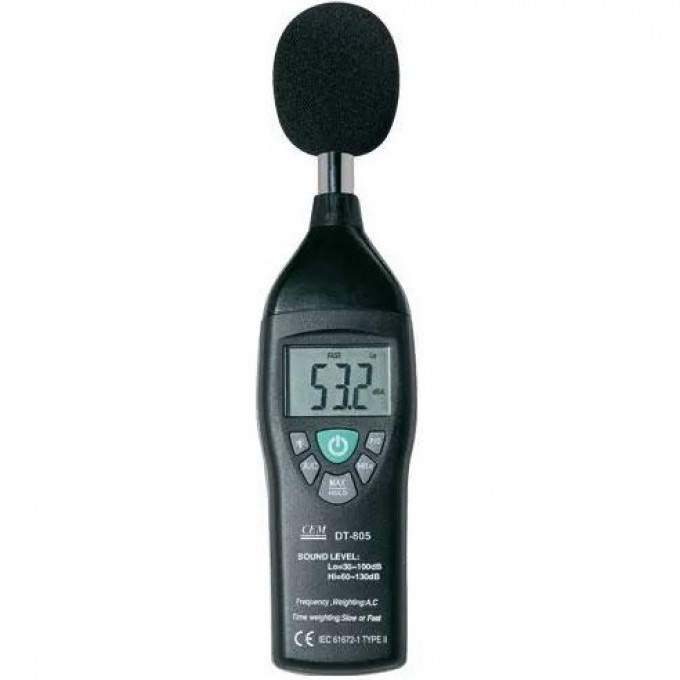 Шумомер цифровой CEM-INSTRUMENTS DT-805