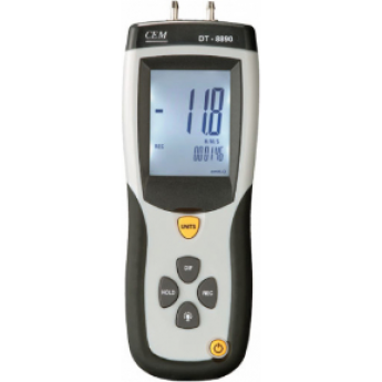 Дифференциальный манометр CEM-INSTRUMENTS DT-8890 цифровой Дифференциальный манометр CEM-INSTRUMENTS DT-8890 цифровой