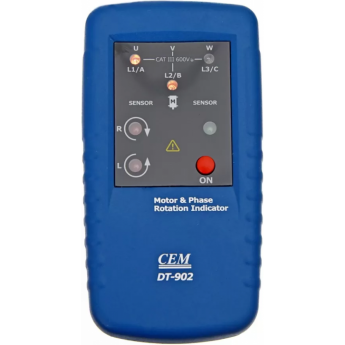 Индикатор чередования фаз CEM-INSTRUMENTS DT-902 Индикатор чередования фаз CEM-INSTRUMENTS DT-902