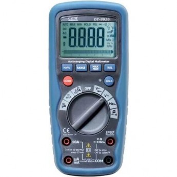 Мультиметр цифровой CEM-INSTRUMENTS DT-9926 с ЖК-дисплеем и USB-интерфейсом Мультиметр цифровой CEM-INSTRUMENTS DT-9926 с ЖК-дисплеем и USB-интерфейсом