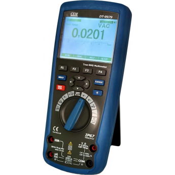Мультиметр цифровой CEM-INSTRUMENTS DT-9979 True RMS с Bluetooth и IP67 Мультиметр цифровой CEM-INSTRUMENTS DT-9979 True RMS с Bluetooth и IP67