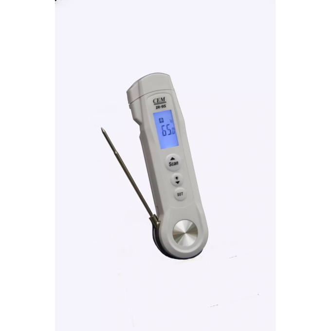 Пирометр инфракрасный CEM-INSTRUMENTS с откидным зондом IR-95